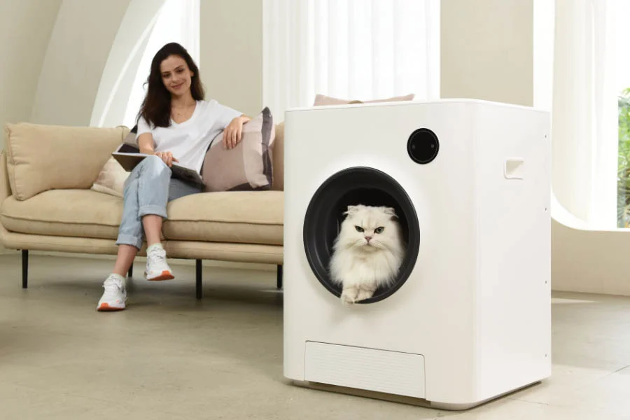 kitty litter machine